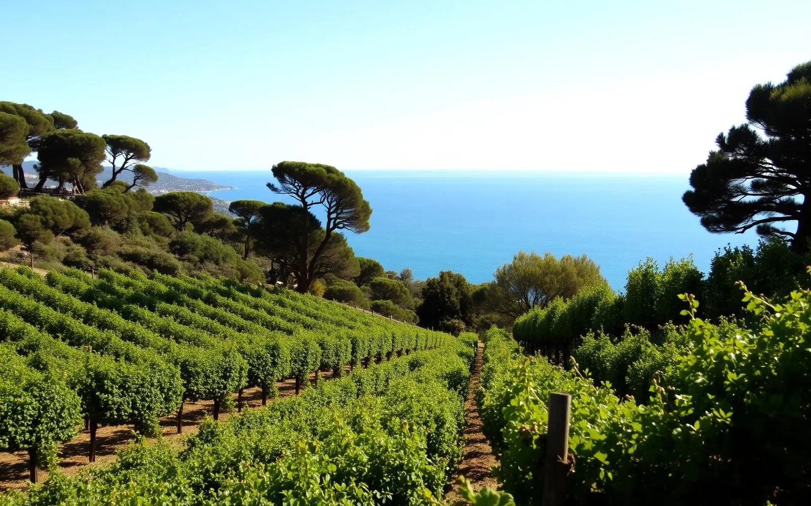 Vignobles et plages de La Londe-les-Maures